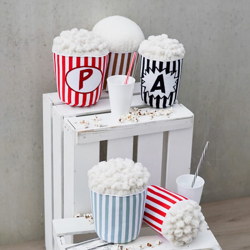 DIY Stoffe Inspiration - Popcorn - Pakete