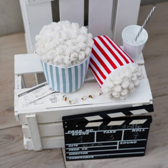 DIY Stoffe Inspiration - Popcorn - Pakete