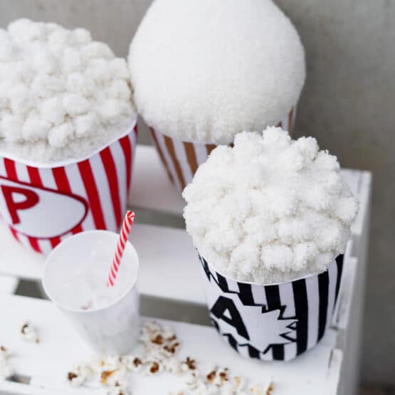 DIY Stoffe Inspiration - Popcorn - Pakete