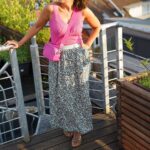 DIY Stoffe Outfit - Gummiband - Viskose Flowers