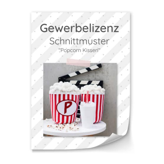 Gewerbelizenz Popcorn Kissen