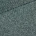 Jeans Baumwoll Flanell – Deep Olive/Navy – Melange