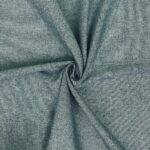 Jeans Baumwoll Flanell – Deep Olive/Navy – Melange