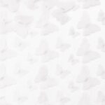 Tüllstoff – Schmetterlinge – Weiß