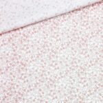 Popeline - Flower Tendril - Warmweiß/Rosa