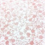 Popeline - Flower Tendril - Warmweiß/Rosa