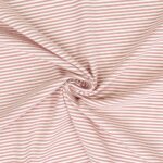 Single Jersey - Ringel Faded Rose