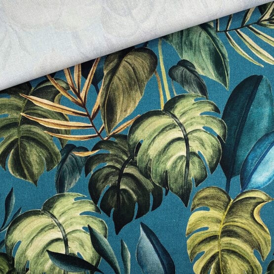 Canvas – Tropical Monstera – Dunkle Jade