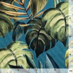 Canvas – Tropical Monstera – Dunkle Jade