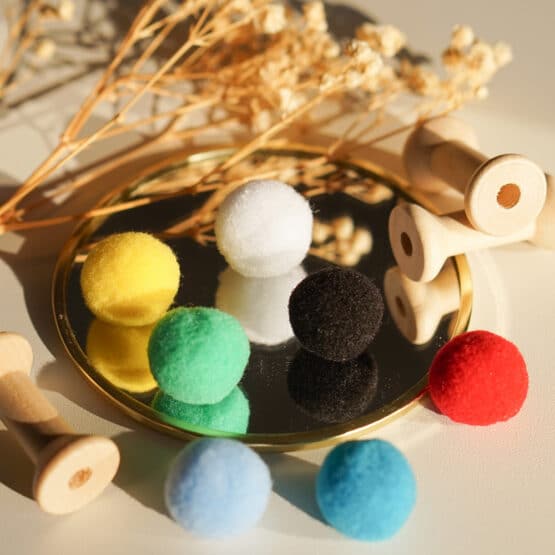 DIY Stoffe Mix - Pompons