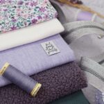 DIY Stoffe Mix - Garn - Reißverschluss - Label