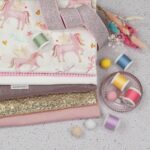 DIY Stoffe Mix - Garne - Pompons - Pomponborte - Gummiband