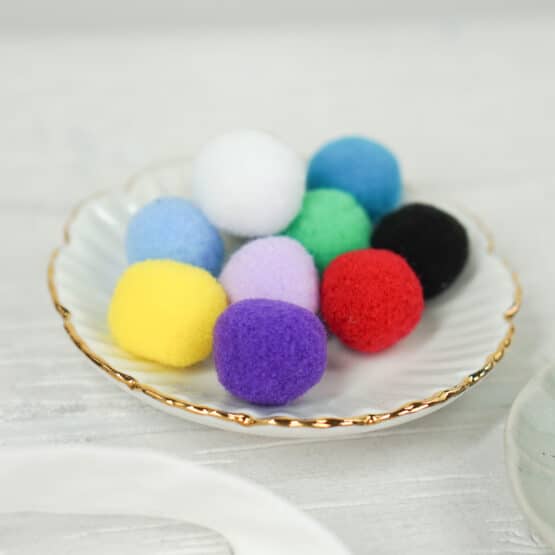 DIY Stoffe Inspiration - Pompons