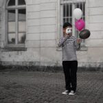 DIY Stoffe Outfit - Streifen - Pink - Pantomime - Schelmy - Levin