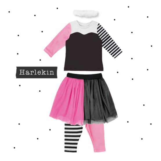 Diy Stoffe Outfit Harlekin