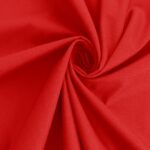 Popeline – dünner Baumwollstoff – Karminrot