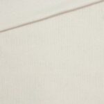 Rippenjersey – glatte Rückseite – Natur