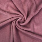 Teddyfleece-Plüsch – Dunkles Altrosa