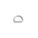 D-Ring Metall - für Gurtband 15 mm - Silber