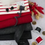 DIY Stoffe Mix - Garne - Knöpfe - Reißverschluss