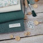 DIY Stoffe Mix - Sticktwist - Garn - Knöpfe - Label