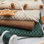 DIY Stoffe Mix - Garn - Satinbänder