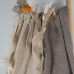 DIY Stoffe Mix - Bouclé - Reißverschluss - Kordel