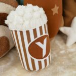 DIY Stoffe Inspiration - Kissen - Paket - Popcorn - Zimt