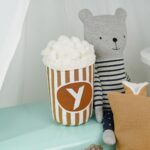DIY Stoffe Inspiration - Kissen - Paket - Popcorn - Teddy Lio - Zimt