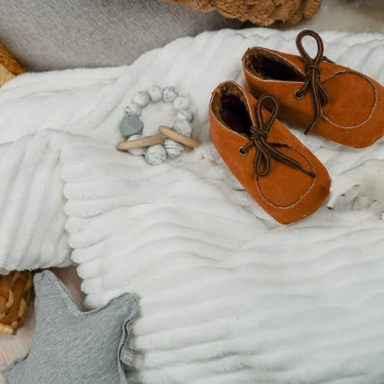 DIY Stoffe Inspiration - Streifen Kuschelfleece