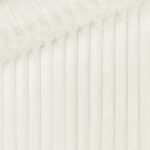 Streifen Kuschelfleece - Plüsch - Warmweiß