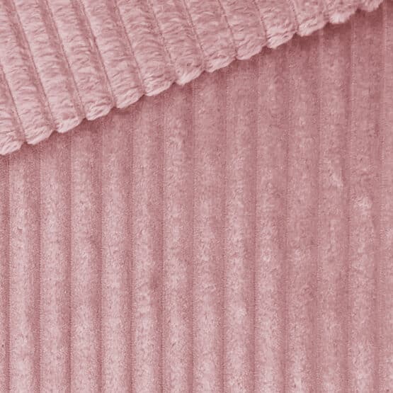 Streifen Kuschelfleece - Plüsch - Helles Faded Rose