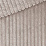 Streifen Kuschelfleece - Plüsch - Smoky Beige