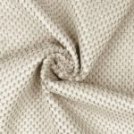 Velvet Dekostoff – strukturiert – Natur