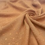 Viskose - Crêpe - Dots Heller Zimt