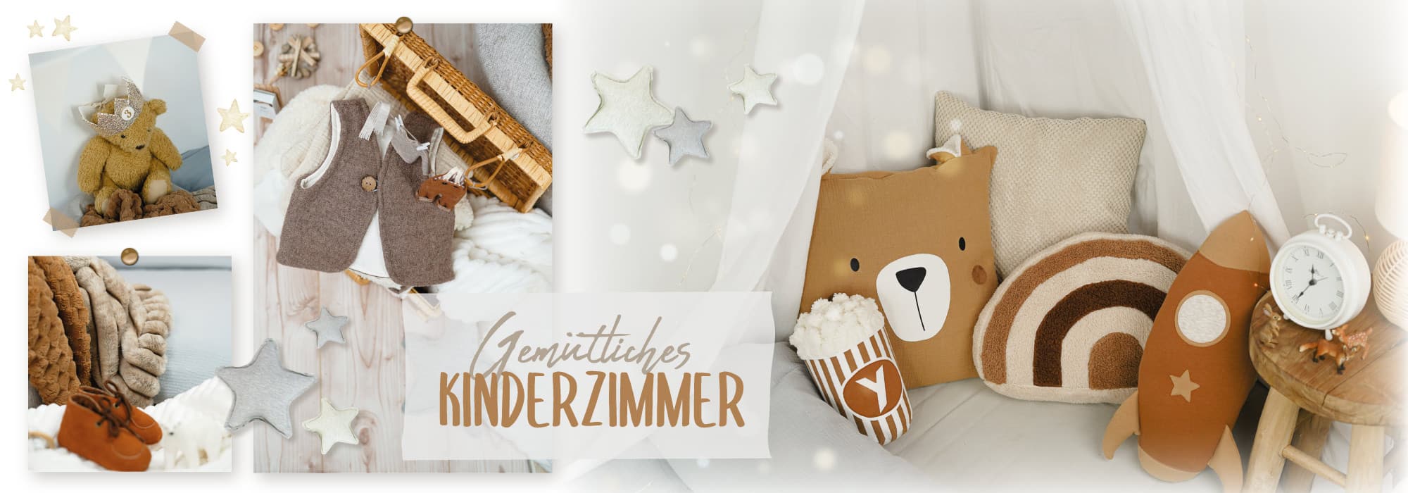 Genütliches Kinderzimmer - DIY Stoffe