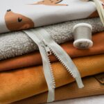 DIY Stoffe Mix - Garn - Reißverschluss