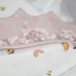 DIY Stoffe Mix - Geburtstagskrone Tüll Pailletten