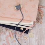 DIY Stoffe Mix - Label - Kordel - Knopf - Spitze - Garn