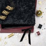 DIY Stoffe Mix - Label - Garn - Samtband - Pailletten - Gummiband