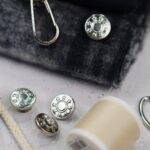 DIY Stoffe Mix - Schraub Knopf