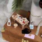 DIY Wichtel - Backbleche - Postkarte 1 - Backstube - Backutensilien