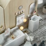 DIY Wichtel - Postkarte 2 & 3 - Hakenverschluss - Holzwürfel Buchstaben