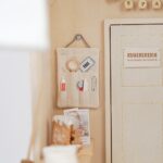 DIY Wichtel - Tür - Holzwürfel Buchstaben - Postkarte 3 - Organizer