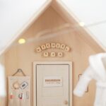 DIY Wichtel - Tür - Holzwürfel Buchstaben - Postkarte 3 - Organizer