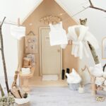 DIY Wichtel - Schlüppi - Unterhemd - Bastelhölzer - Holzspule - Mütze