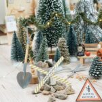 DIY Wichtelwelt - Gartenwerkzeuge - Laterne - Bastelhölzer - Metalleimer