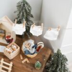 DIY Wichtelwelt - Holzklammern - Unterwäsche