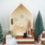 DIY Wichtelwelt - Holzbox Haus - Utensilo - Holzspule - Kerzenständer - Postkarte 2