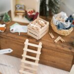 DIY Wichtelwelt - Bastelhölzer - Holzklammern